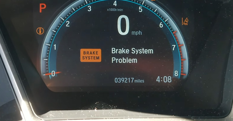 Honda Electric Parking Brake Problem Car Won'T Start
