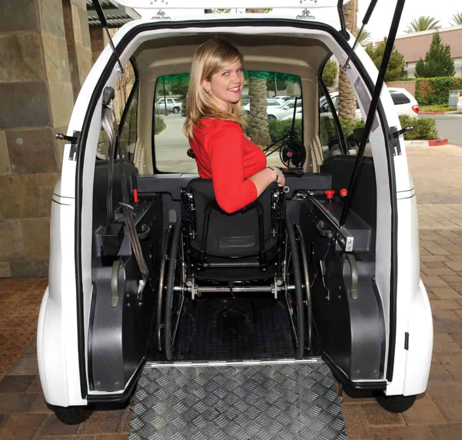 Electric Car For Wheelchair Users