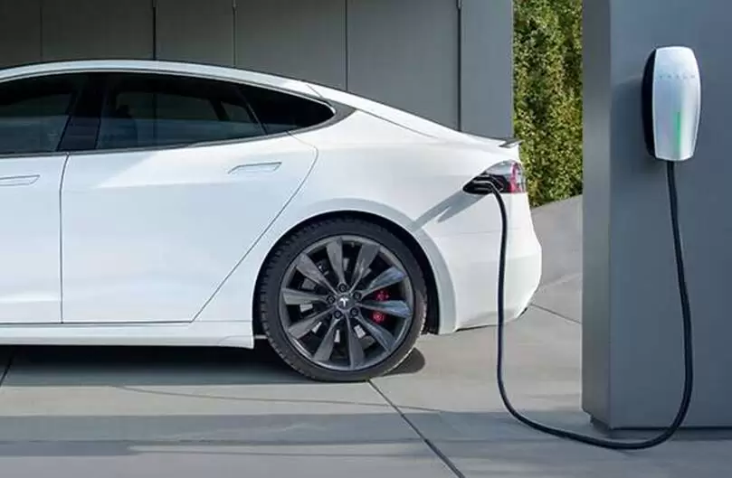 Tesla Electric Car Charger Installation