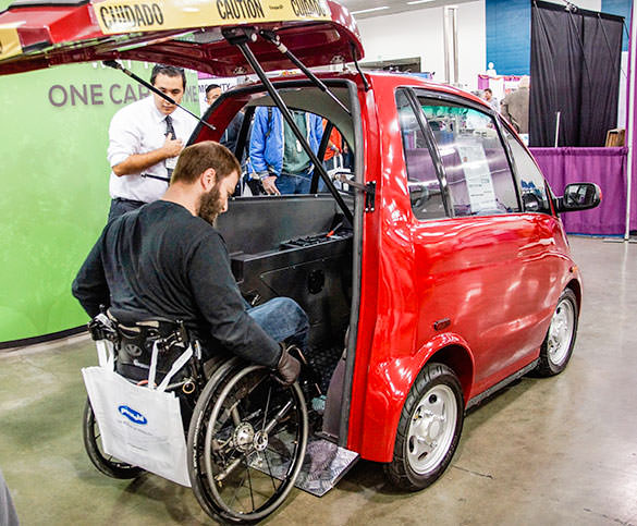 Electric Car For Disabled