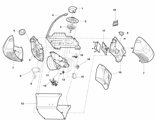 Old Craftsman 1 2 Hp Garage Door Opener Parts Diagram