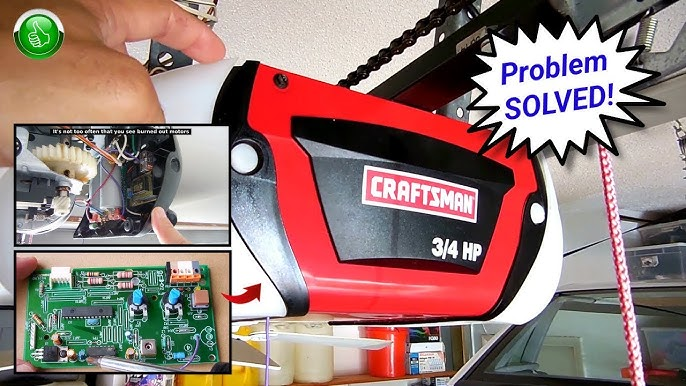 Craftsman Garage Door Opener Excessive Closing Force Detected