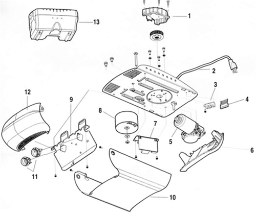 Craftsman Belt Drive Garage Door Opener Parts