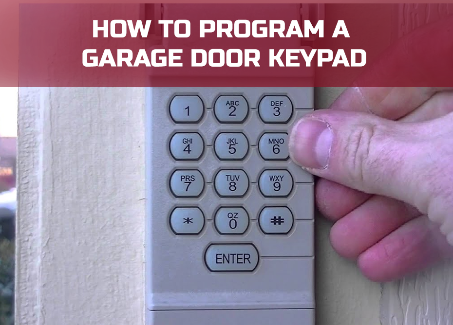 Craftsman Garage Door Opener Keypad Setup