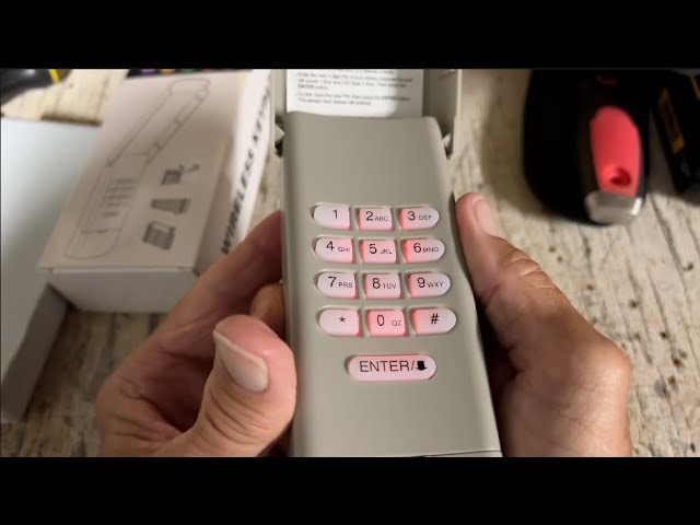 Reprogram Craftsman Garage Door Opener Keypad