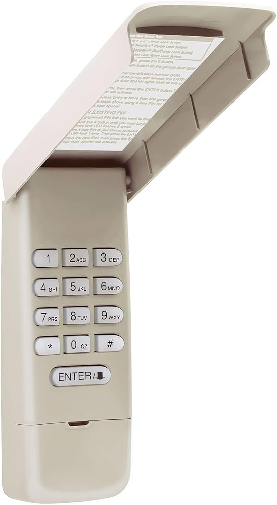 Universal Garage Door Opener Keypad For Liftmaster Chamberlain Craftsman