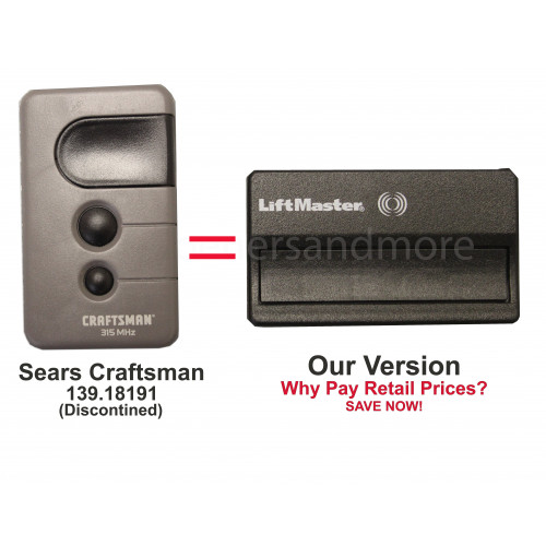 Craftsman Garage Door Remote Frequency