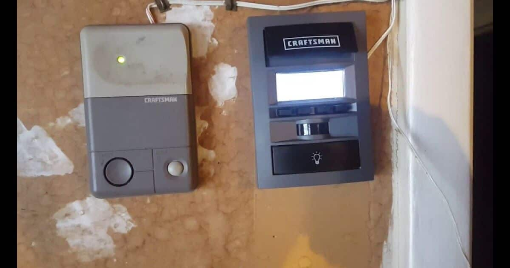 Craftsman Garage Door Opener Keypad Blinking