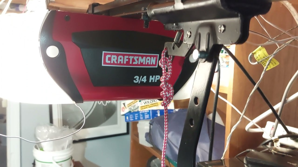 Craftsman Garage Door Opener 3/4 Hp Chain Drive 53990