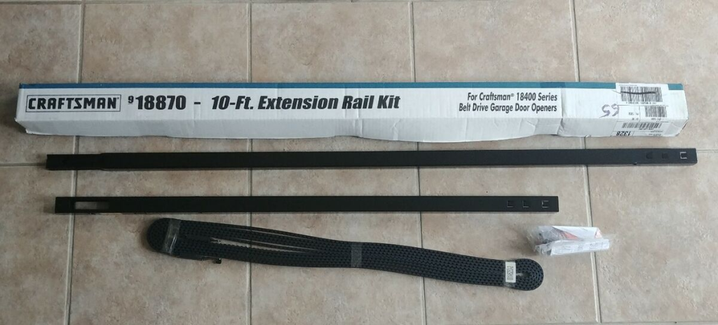 Craftsman 10 Extension Kit For Belt Drive Garage Door Opener