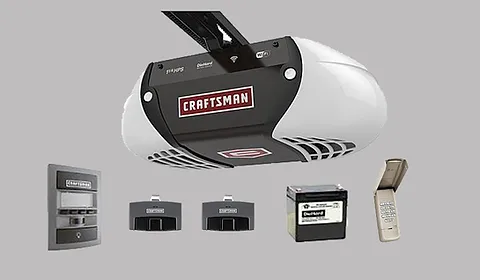 Craftsman 3/4 Hp Garage Door Opener Diehard Battery Backup