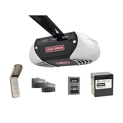 Craftsman 3/4 Hp Garage Door Opener With Battery Backup