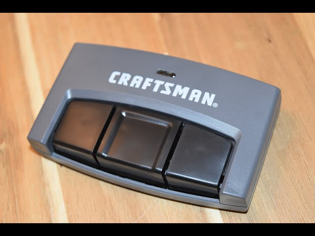 Craftsman 30498 3 Button Garage Door Opener Universal Remote Control