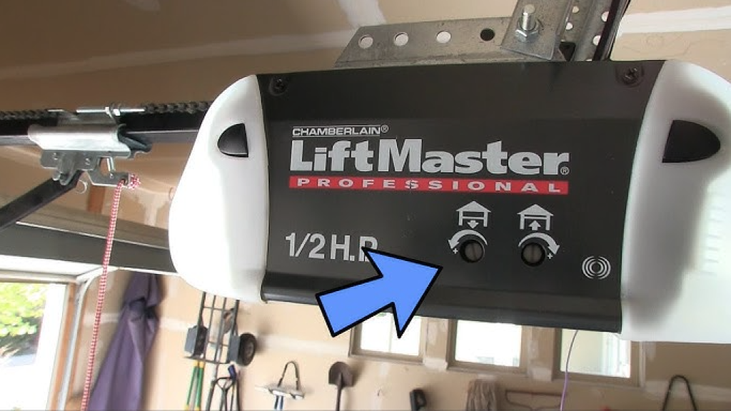 Craftsman Garage Door Opener How To Get To Limit Switch