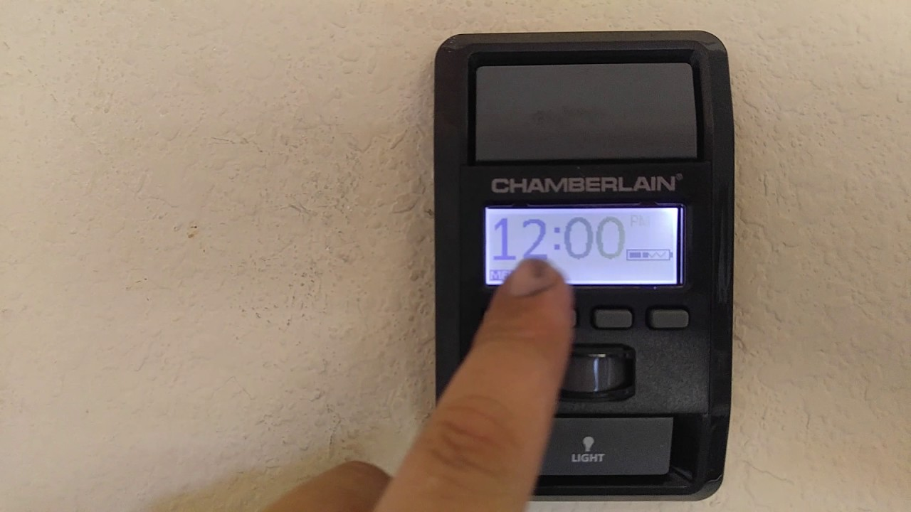 How To Adjust Light Timer On Craftsman Garage Door Opener