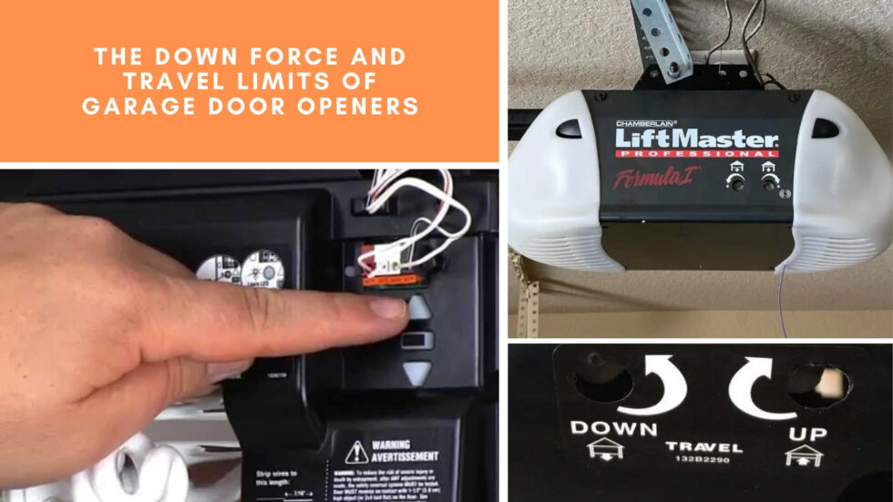 image 21 How To Adjust The Downforce On Craftsman Garage Door Opener