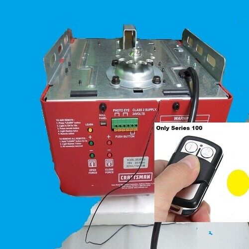 image Do I Have A Craftsman 100 Series Garage Door Opener