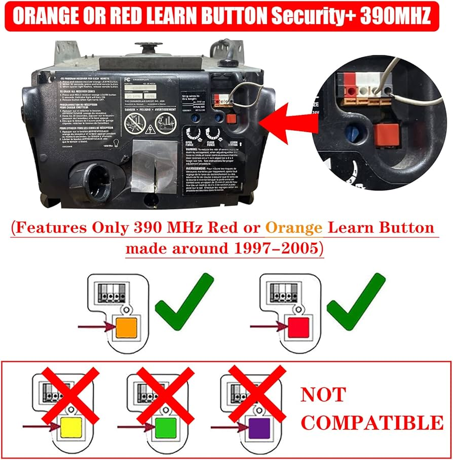 image 18 How To Program Craftsman Garage Door Opener W Orange Button