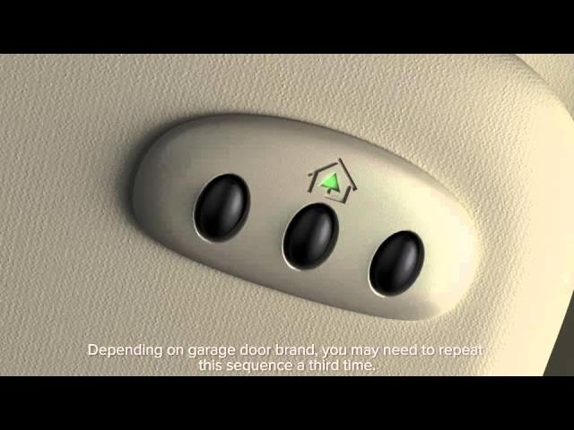 How To Program Craftsman Garage Door Opener With Lincoln Mkz