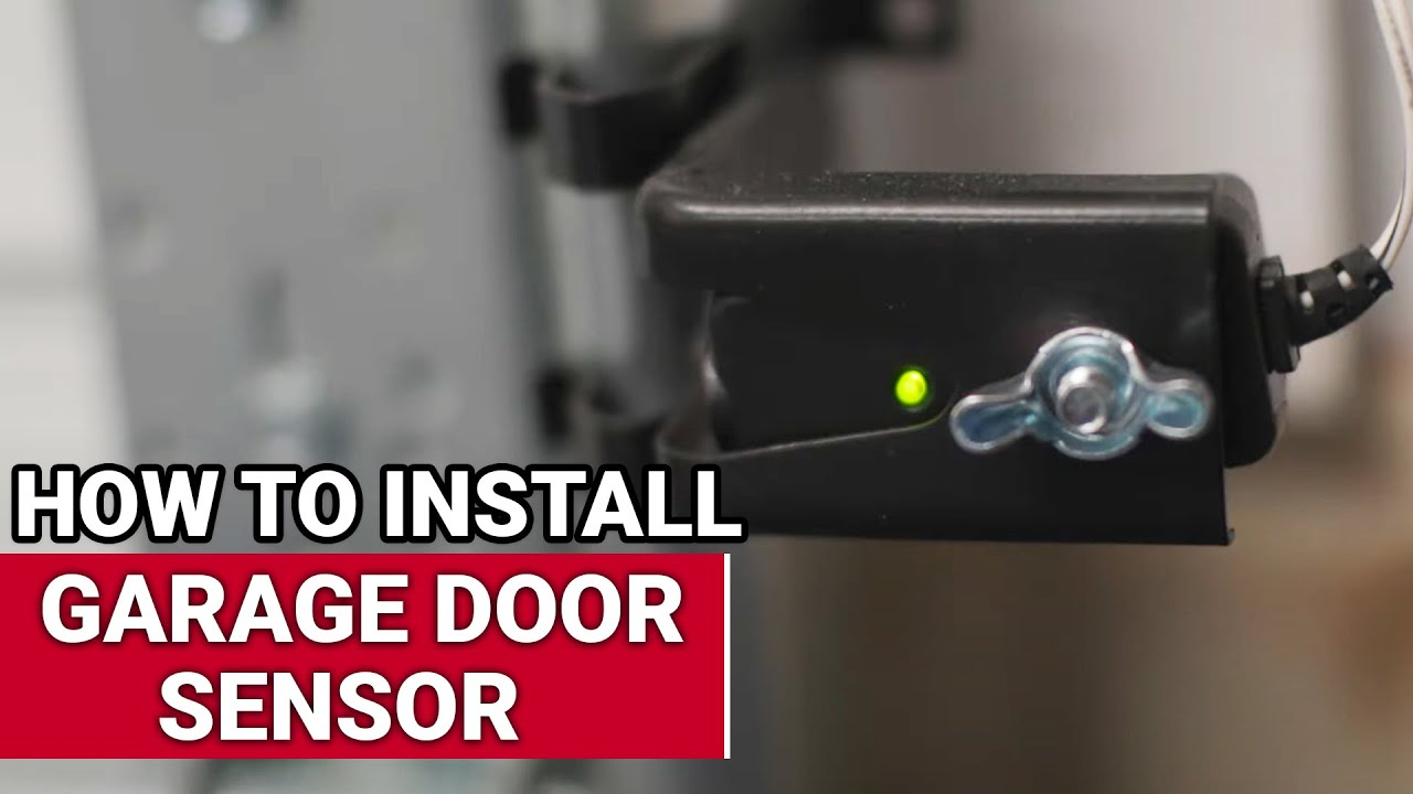 How To Hook Up Craftsman Garage Door Sensors To Opener