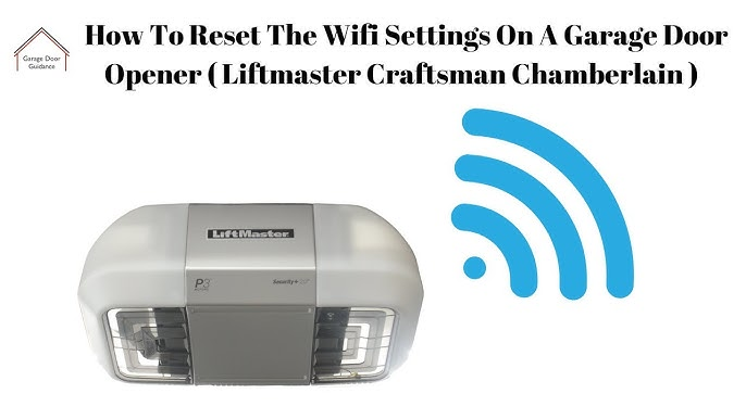 image How To Change Wifi Password On Craftsman Garage Door Opener