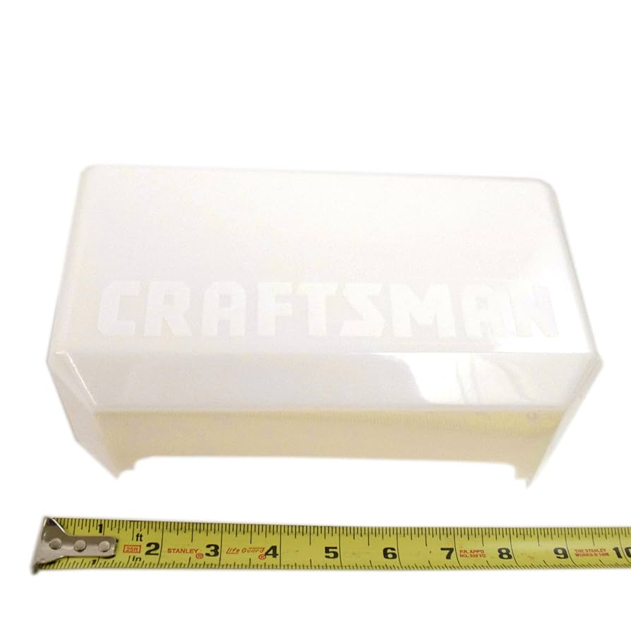 image 24 Liftmaster Light Lens Cover 108D58-2 Chamberlain Craftsman Garage Door Opener