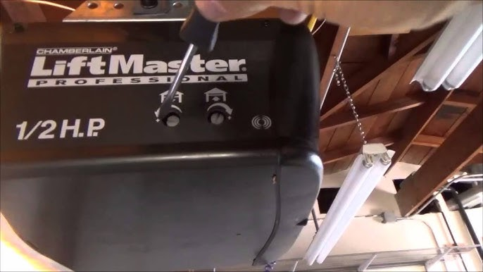 How To Set Limits On A Craftsman Garage Door Opener