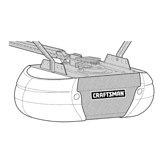 Manual Craftsman 1 2 Hp Garage Door Opener 13953674 Gear